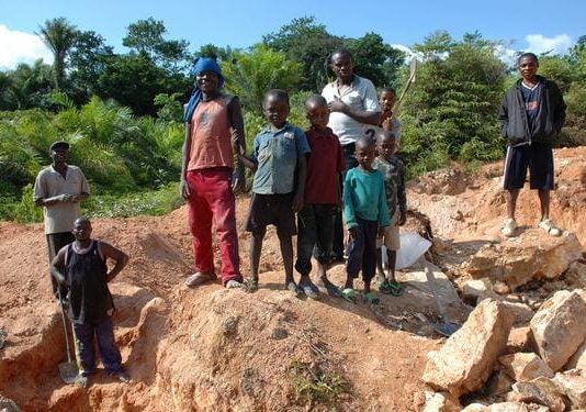 Children Cobalt Mining