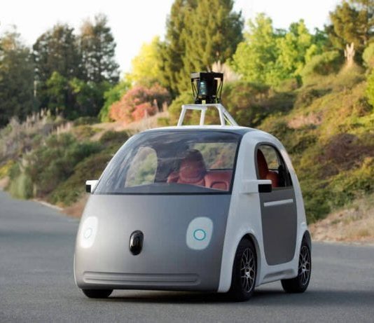 Google self-driving prototype