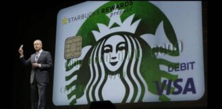 Starbucks Prepaid Visa Card