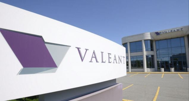 Valeant Pharmaceuticals Valeant Pharmaceuticals