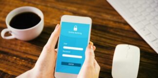 Password on Mobile online banking