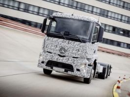 Mercedes Electric Truck