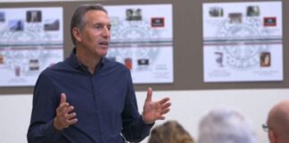 Starbucks CEO Howard Schultz