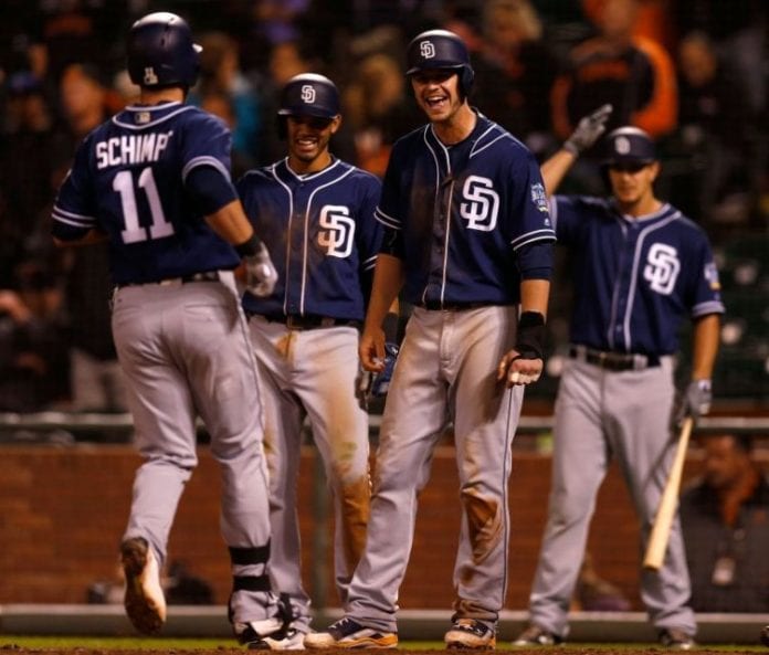 Giants verus Padres