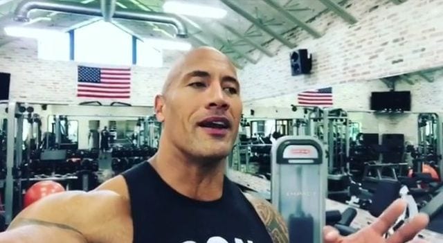 Dwayne Johnson sent a heartwarming message for AFL players' sick brother
