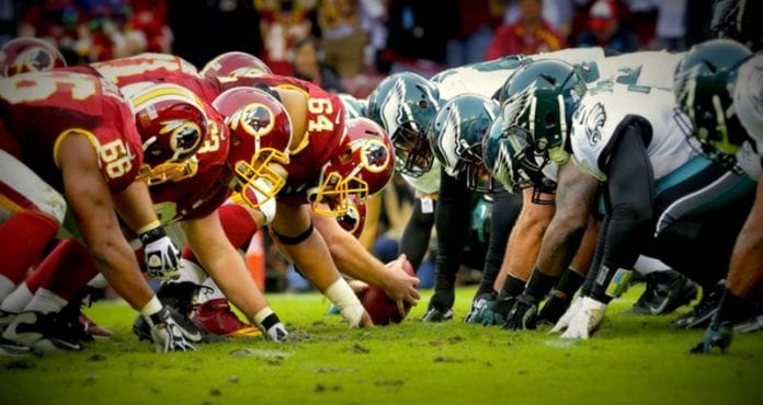 Eagles Redskins Football