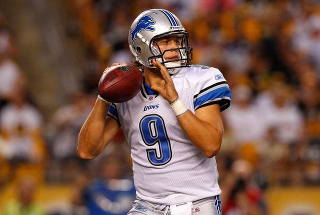 Detriot Lions - Matthew Stafford