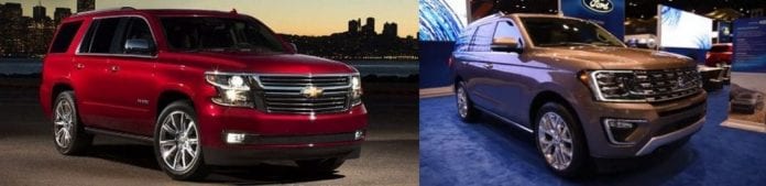 2018 Ford Expedition Vs. 2017 Chevrolet Tahoe