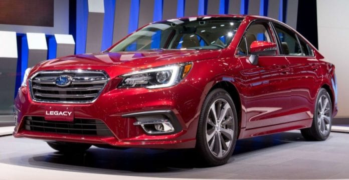 2018 Subaru Legacy first look