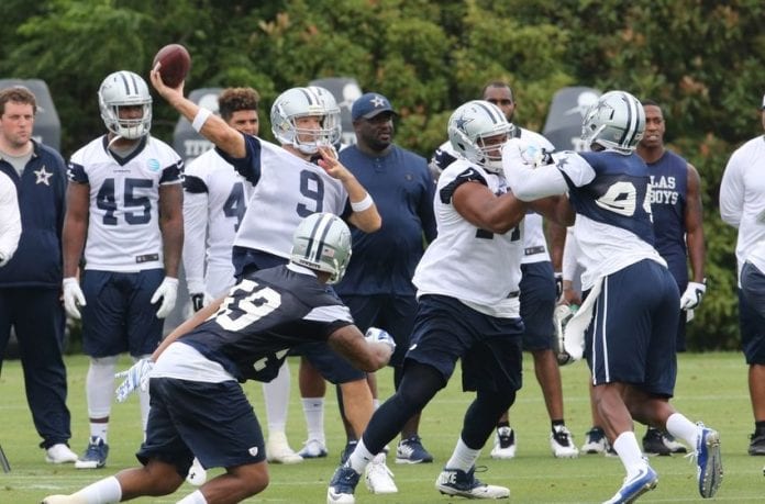 Cowboys Players Loved What They Saw From Tony Romo In Practice
