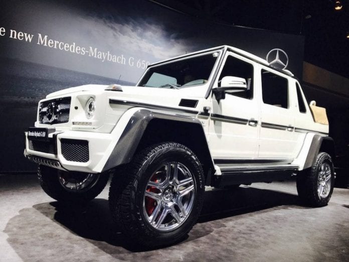 2018 Mercedes-Maybach G650 Landaulet