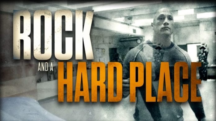 The rock hard