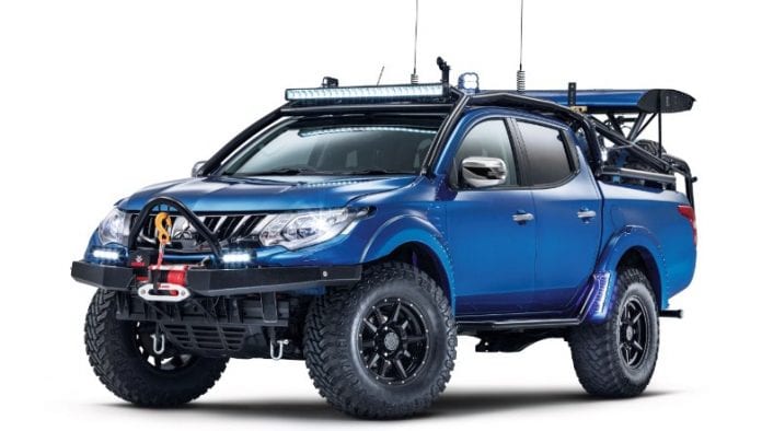 Mitsubishi L200 Desert Warrior ready for desert
