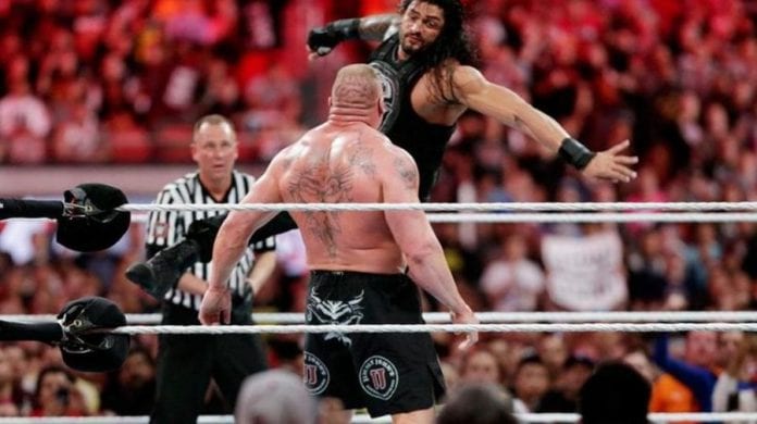 Roman vs lesnar