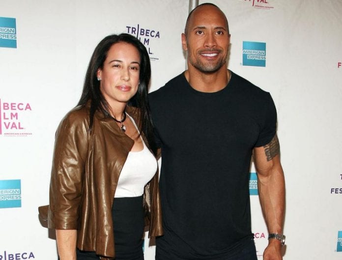 Dwayne Johnson and Dany Garcia