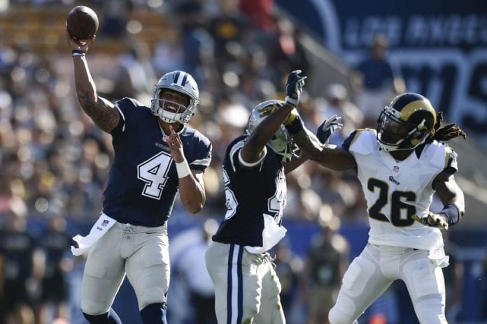 NFL: Preseason-Dallas Cowboys at Los Angeles Rams