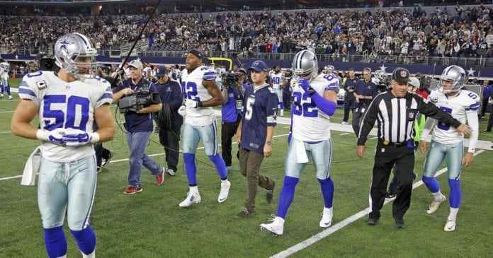 Jordan Spieth, Sean Lee, Barry Church, Jason Witten, Dan Bailey