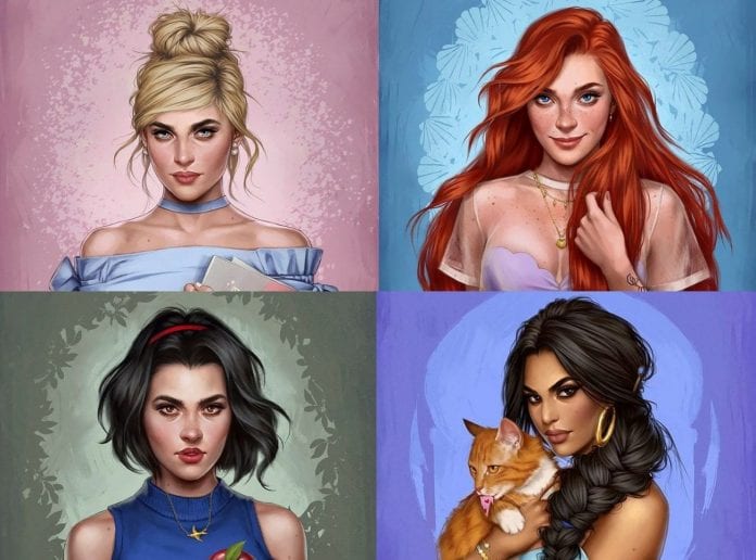 How Disney Princesses Would Look If They Lived In 2017