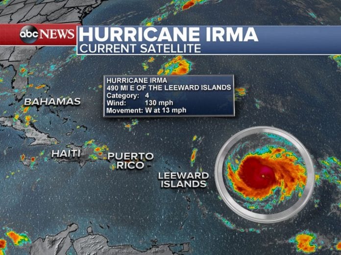 Hurricane Irma Heading to Florida and Puerto Rico