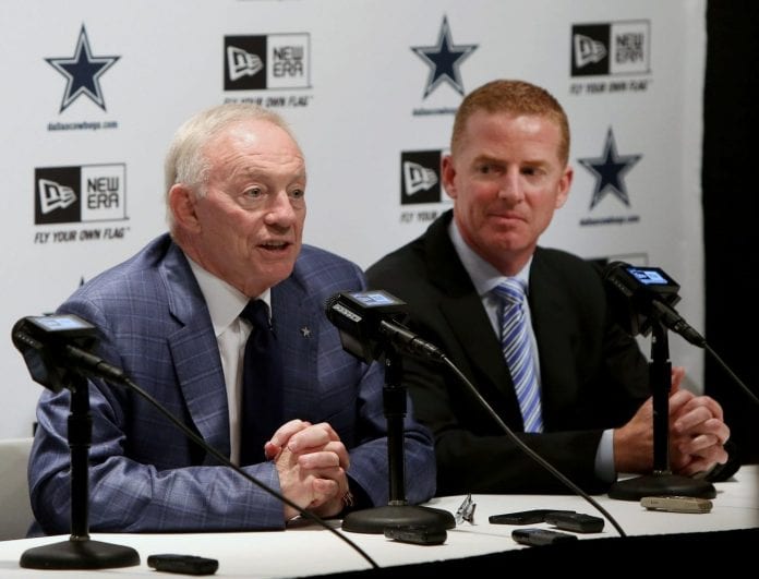 Jerry Jones, Jason Garrett