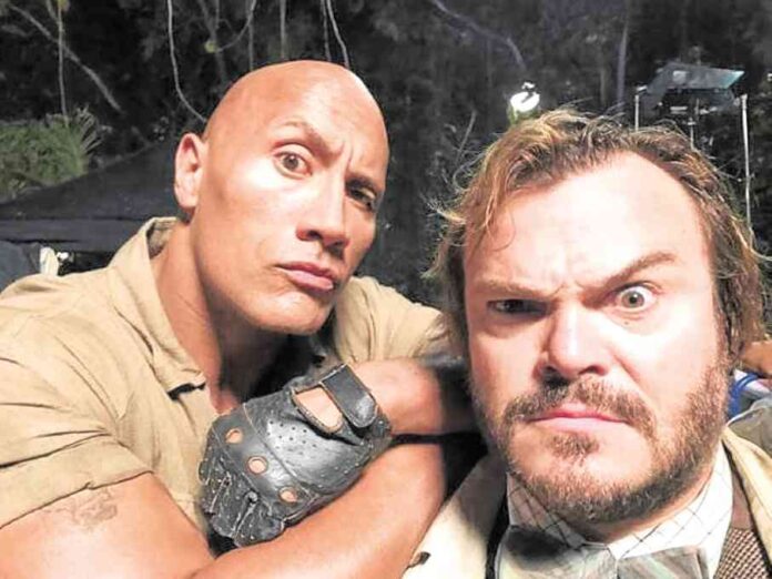 Jack Black and Dwayne Johnson