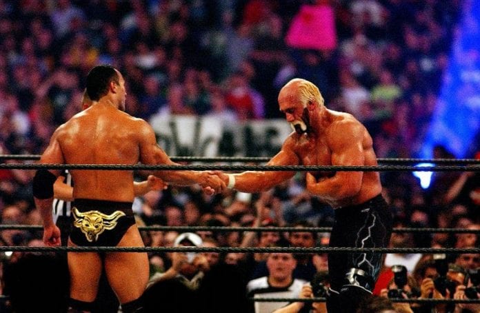 The Rock vs. Hogan