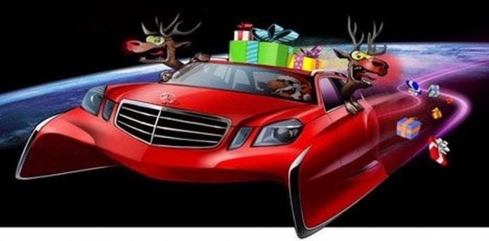 Top 6 Santa’s Sleighs Imagined by Carmakers