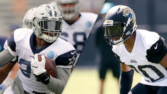 Jalen Ramsey and Ezekiel Elliott