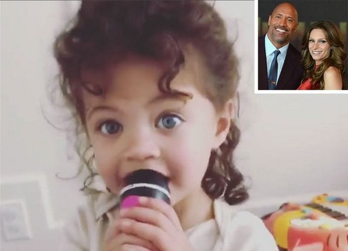 Dwayne Johnson's Daughter