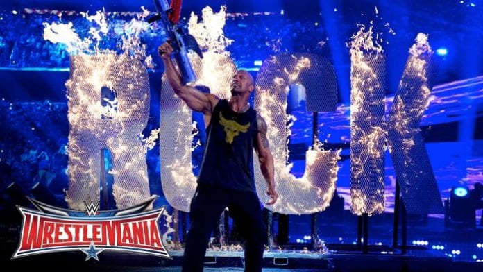 The Rock Wrestlemania