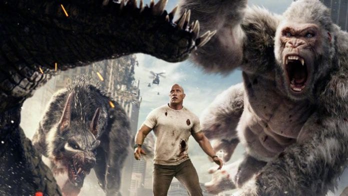 Dwayne Johnson Rampage