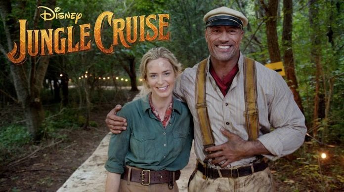 Dwayne Johnson and Emily Blunt Hilarious Video From The Set Of Jungle Cruise