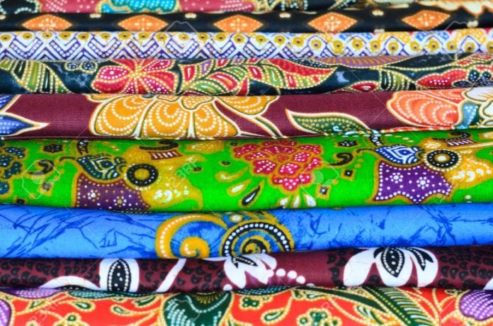 colorful printed fabric