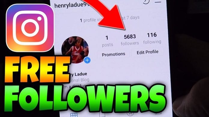 Six easy steps to follow to get free Instagram followers