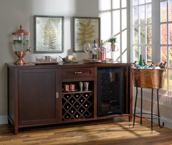 Wine-credenza