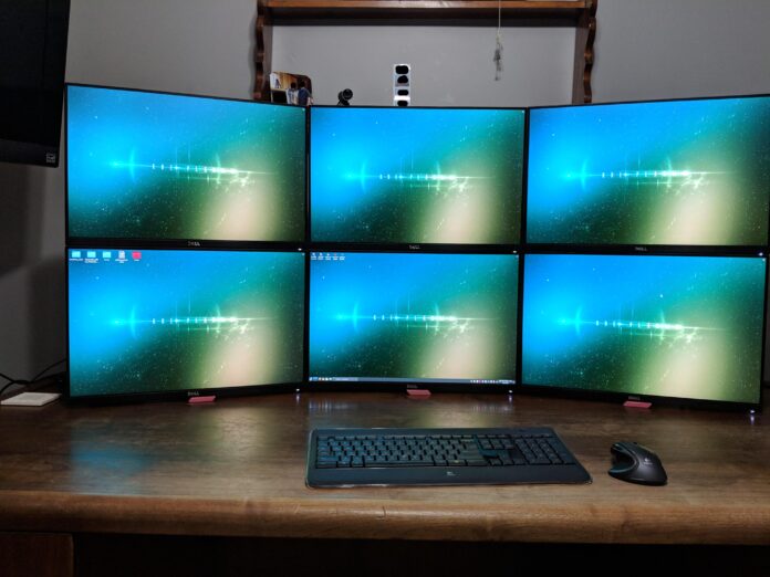 Cool Ideas for your 6 Monitor Setup