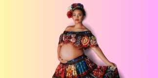 pregnant Mexican woman