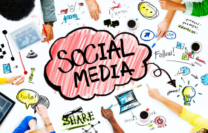 stay connected with social media