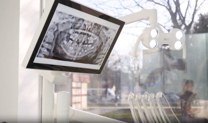 dentist display screen