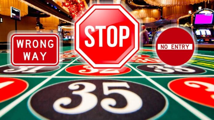 self exclusion of gambling