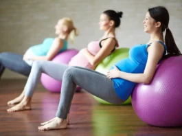 Pregnancy Fitness Yoga Ball