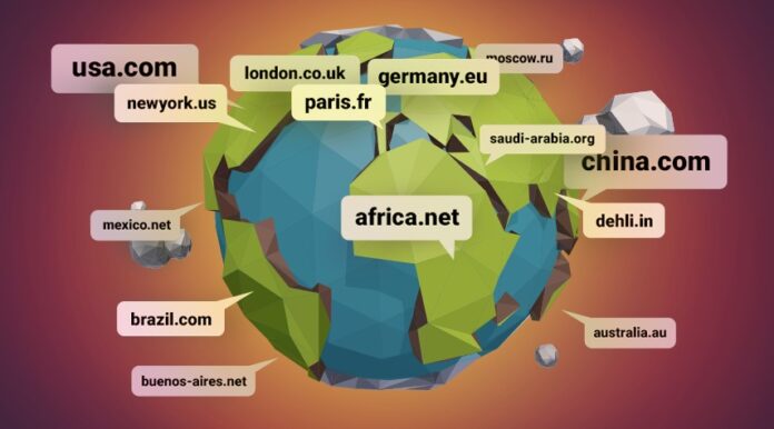 geographic elements domain name