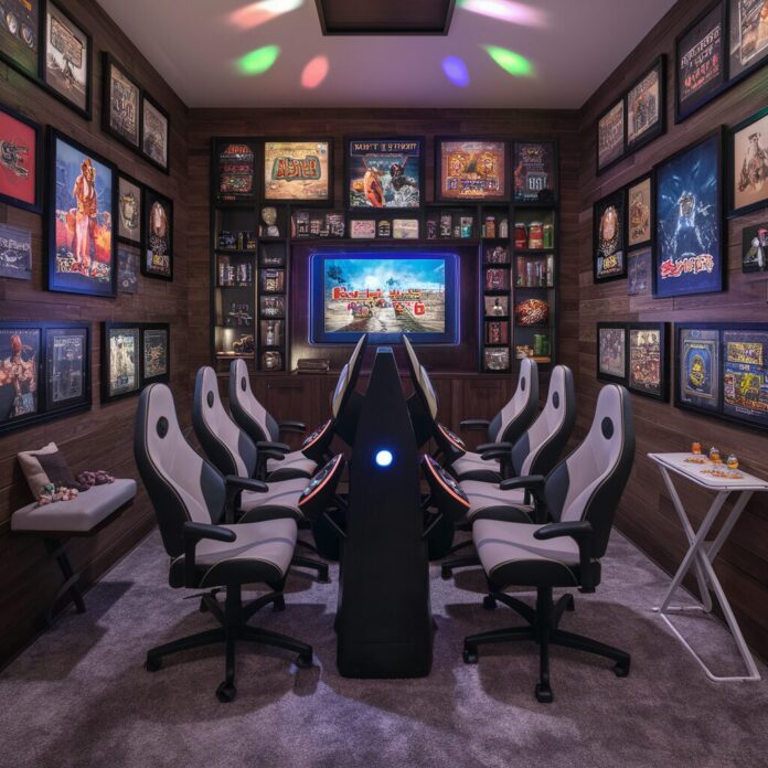 Design Game Room with Limited Space