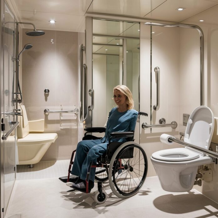 bathrooms for wheelchair users