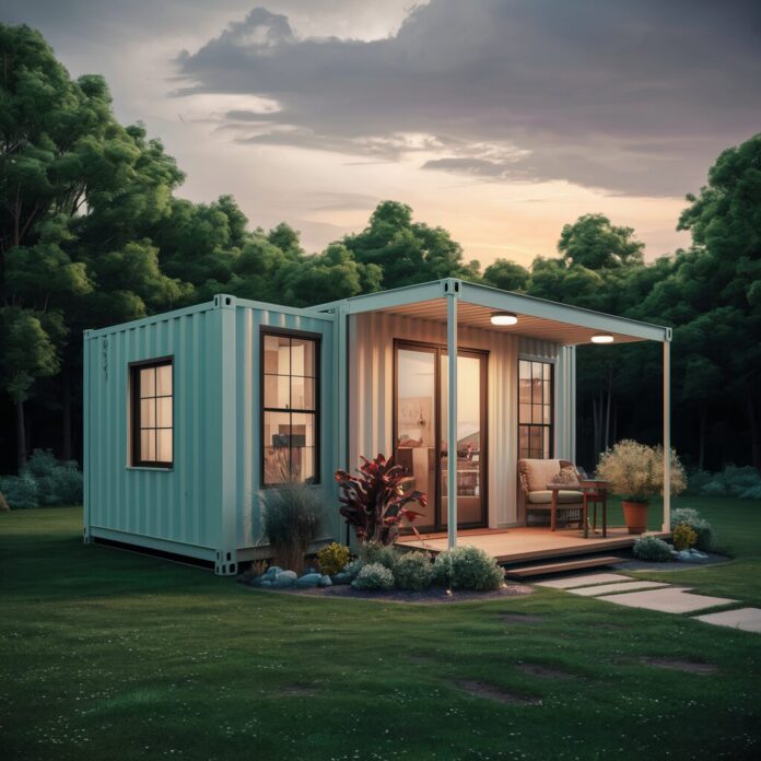 shipping container for home