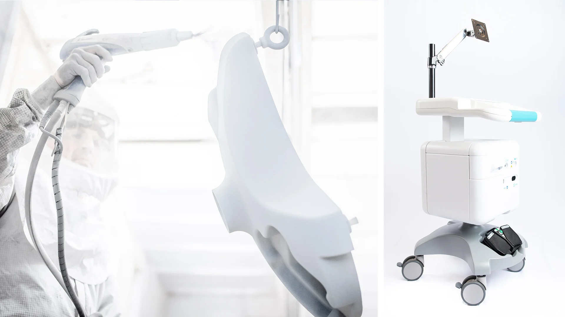 powder coating in healthcare