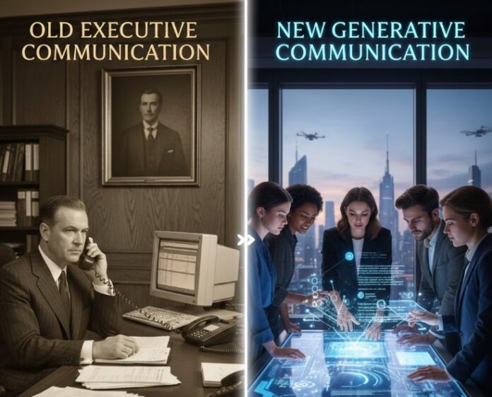 old executive communication vs new generative communication