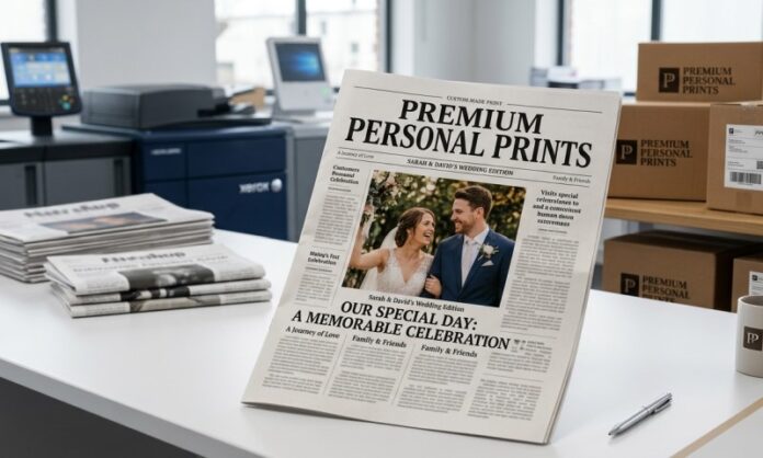 custom made newspaper