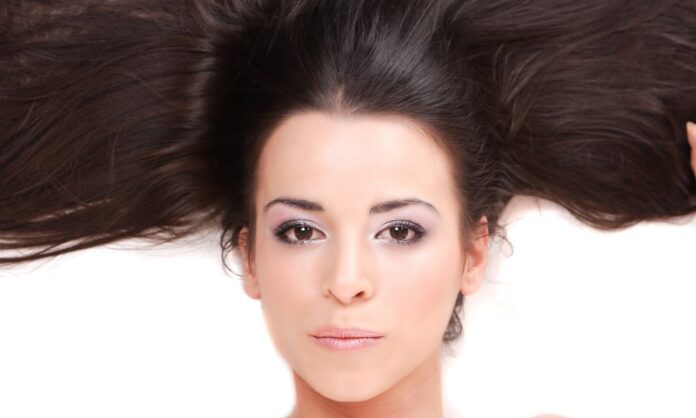 professionally styled hair